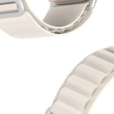 Dux Ducis DUX DUCIS GS najlonski pas za Apple Watch 38/40/41 mm platina