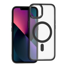 OEM MATTE MAG COVER ovitek, združljiv z MagSafe za IPHONE 13 črn