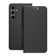 OEM LUNA Book Carbon torbica za SAMSUNG S24 Plus, črna