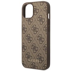 Guess GUESS ovitek za IPHONE 14 GUHCP14SG4GFBR (4G Gold Logo) rjava