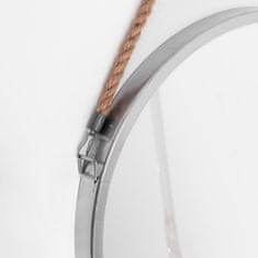 VRVNO OGLEDALO OKROGLO SREBRNO 40CM KLMH-0410S-1