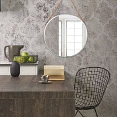 VRVNO OGLEDALO OKROGLO SREBRNO 40CM KLMH-0410S-1