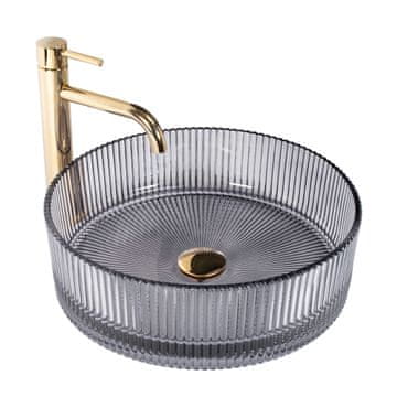 Umivalnik na podstavku Rea Ingrid Grey