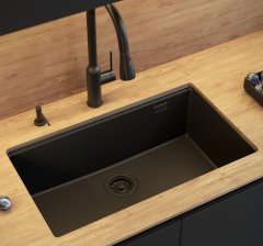 QUADRON granitni umivalnik Logan 110 Black