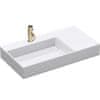 Archi 75 CM White konglomeratni umivalnik