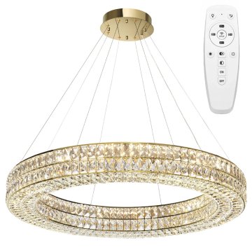 Toolight Viseča svetilka LED APP1569-CP Gold 80cm