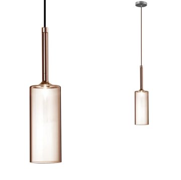 Toolight Steklena stropna svetilka APP1700-1CP AMBER C