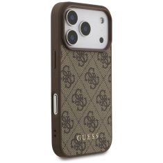 Guess GUESS ovitek za IPHONE 17 Pro GUHCP17LG4GFBR (PU 4G Classic) rjav