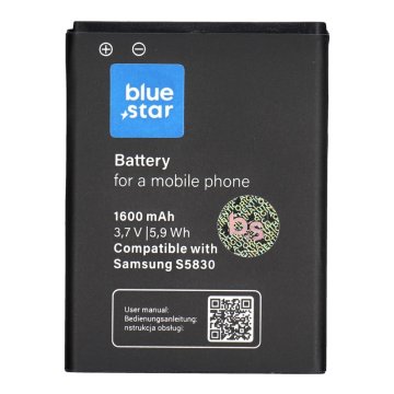 Blue Star Baterija za Samsung S5830 Galaxy Ace / Galaxy Gio S5670 1600 mAh Blue Star Premium