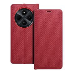 OEM LUNA Book Carbon torbica za XIAOMI Redmi 14C rdeča