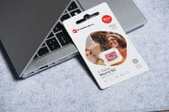FORCELL 16 GB U3 razred 10 Forcell F-Data rdeča kartica microSD