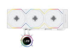 Lian Li Komplet za tekočinsko hlajenje AIO Liquid Cooler HydroShift II LCD-C 360TL, bel
