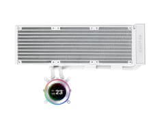 Lian Li Komplet za tekočinsko hlajenje AIO Liquid Cooler HydroShift II LCD-C 360 Fanless, bel