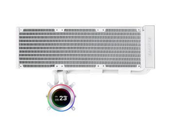 Lian Li Komplet za tekočinsko hlajenje AIO Liquid Cooler HydroShift II LCD-C 360 Fanless, bel