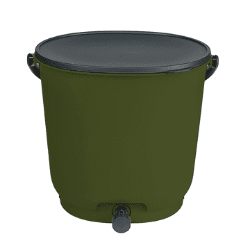 Skaza BOEssential kuhinjski kompostnik, 15,3 l, olivni (102394)