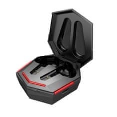 ART ART brezžične Bluetooth igralne slušalke TWS + dokovalna postaja s priključkom Type-C AP-TW-G10 črne barve