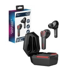 ART ART brezžične Bluetooth igralne slušalke TWS + dokovalna postaja s priključkom Type-C AP-TW-G10 črne barve