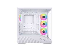 Lian Li Računalniško ohišje Vector V100, ATX, Midi-Tower, kaljeno steklo, belo