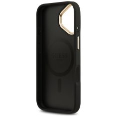 Guess GUESS ovitek za iPhone 17, združljiv z MagSafe GUHMP17SP4MSEGCK (PU 4G W/ Classic) črn