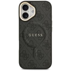 Guess GUESS ovitek za iPhone 17, združljiv z MagSafe GUHMP17SP4MSEGCK (PU 4G W/ Classic) črn