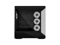 Lian Li Računalniško ohišje Vector V100, ATX, Midi-Tower, kaljeno steklo, črno