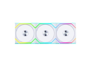 Lian Li Ventilator za ohišje UNI FAN SL Wireless 120 Reverse Blade ARGB PWM 120mm, 3 Pack + Kontroler, bel