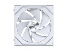Lian Li Ventilator za ohišje UNI FAN SL Wireless 120 Reverse Blade ARGB PWM 120mm, 3 Pack + Kontroler, bel