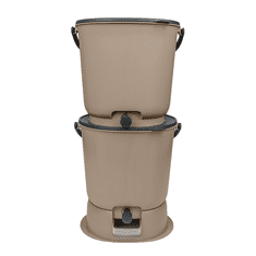 BOEssential kuhinjski kompostnik, SET+base, 15,3 l, kapučino (102197)