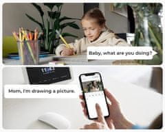 Reolink E321 IP kamera, 3MP Super HD, 50° nagibanje, samodejno sledenje, bela