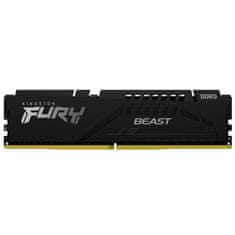 Kingston Fury Beast RAM pomnilnik, 128GB, 5600MHz, DDR5, CL40, 4 kos (KF556C40BBK4-128)