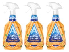 Astonish večnamensko čistilo z vonjem pomaranče 3 x 750 ml