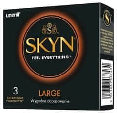 SKYN Kondomi XL Brez Lateksa (Feel Everything) - 3 kos