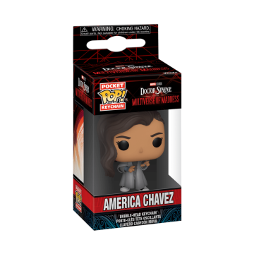 Funko POP! POCKET POP KEYCHAIN Doctor Strange in the multiverse of madness America Chavez obesek