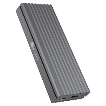 IcyBox IB-1817MC-C31 USB-C 3.1 ohišje za M.2 NVMe in SATA SSD ter zaščito pred pisanjem