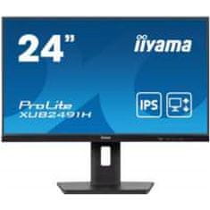 iiyama Monitor 60,5 cm (23,8) XUB2491H-B1 1920x1080 100Hz IPS 0,5ms HDMI DisplayPort Pivot sRGB96% AdaptiveSync ProLite