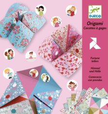 Djeco Origami sestavljanka nebesa pekel raj - dekleta