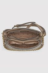 Verde Ženska torba čez telo 16-8177 Živalski potisk Taupe