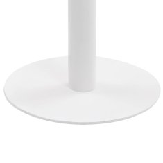 Vidaxl Bistro miza svetlo rjava 80 cm mediapan
