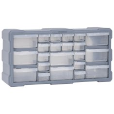 Vidaxl Organizator z 22 predali 49x16x25,5 cm