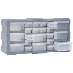 Vidaxl Organizator z 22 predali 49x16x25,5 cm