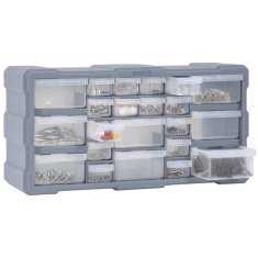 Vidaxl Organizator z 22 predali 49x16x25,5 cm