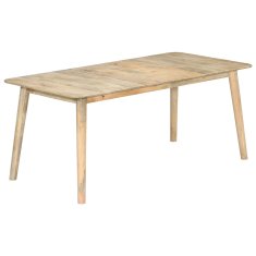Vidaxl Jedilna miza 180x90x76 cm trden mangov les