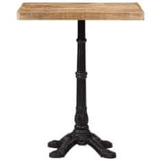 Vidaxl Bistro miza 60x60x77 cm robusten mangov les