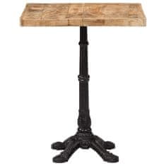 Vidaxl Bistro miza 60x60x77 cm robusten mangov les