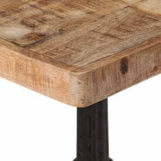 Vidaxl Bistro miza 60x60x77 cm robusten mangov les