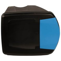 Vidaxl Koši za smeti 4 kosi antracitni 100 L