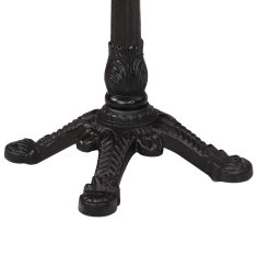 Vidaxl Bistro miza 60x60x76 cm trden predelan les