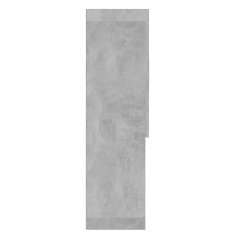 Vidaxl Omara za pralni stroj betonsko siva 70,5x25,5x90 cm