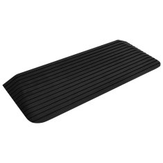 Vidaxl Klančina za prag 2 kosa 110x41x5 cm guma