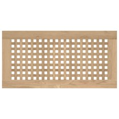 Vidaxl Kopalniška mizica 60x30x45 cm trdna tikovina